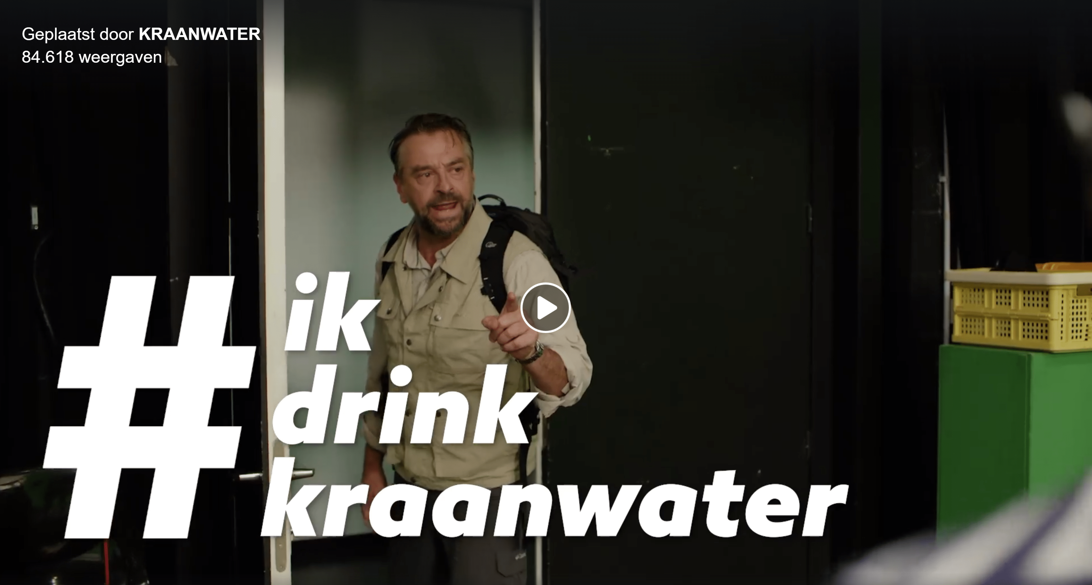Campagne #ikdrinkkraanwater